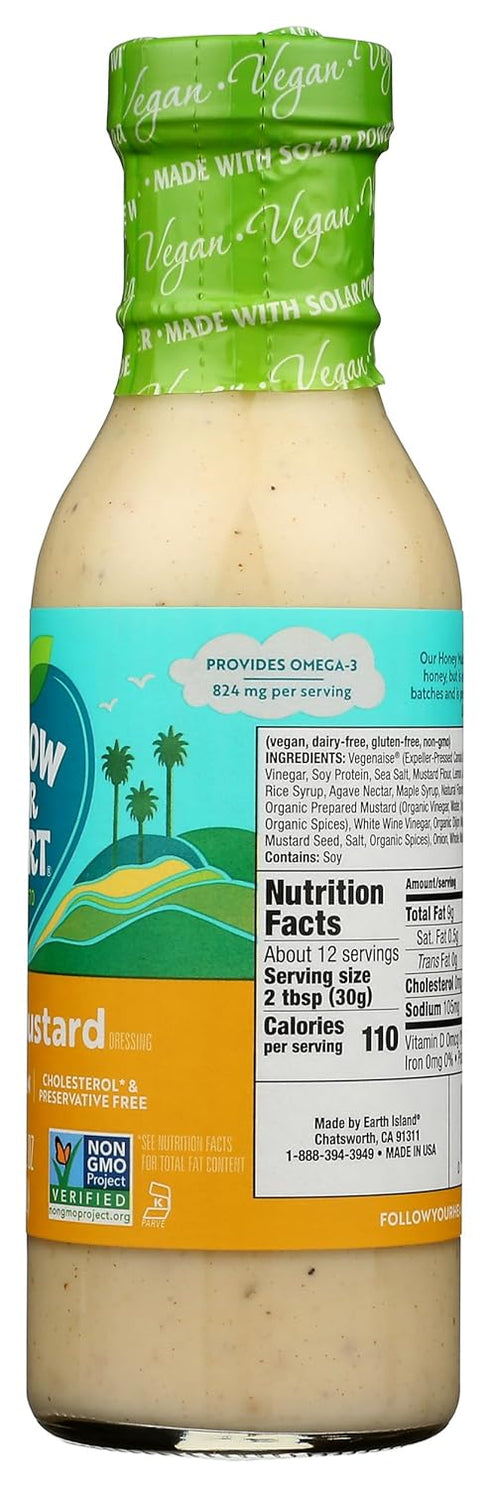 Follow Your Heart 12 Oz , Dressing Honey Mustard, Fl