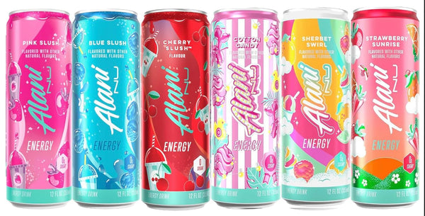 Get It Boxed Alani Enery Drink 6 Flavor Variety - 12 Cans