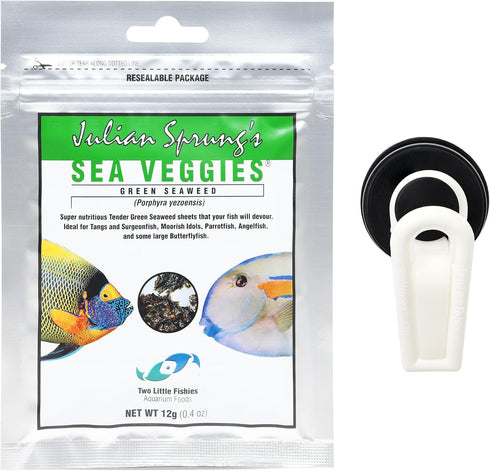Two Little Fishies Veggie Mag with Green Sea Veggies Bundle (2 Items)