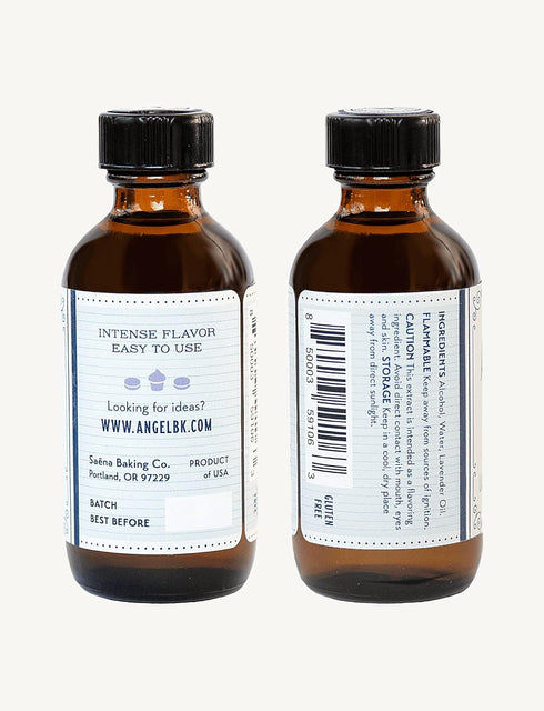 Pure Bulgarian Lavender Extract for Baking and Mixology, Keto Friendly, Vegan, Gluten Free (Lavender, 2 Oz)