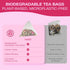 Organic Hormone Balance Tea for Women Raspberry Leaf, Vitex & Tulsi Herbal Hormone Balance Tea for PMS, PCOS