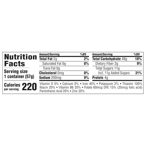 2 oz (Pack 12) Honey Bunches of Oats Honey Roasted Breakfast Cereal Cup with Oats and Granola Clusters, Easy On-The-Go