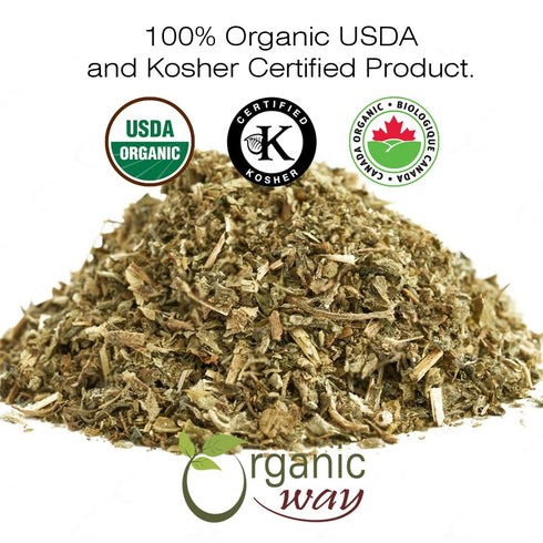 100% Albania (1/4LBS 4Oz.) Organic Way Catnip Leaf and Flower Cut & Sifted (Nepeta cataria) - Herbal Tea | European