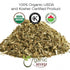 100% Albania (1/4LBS 4Oz.) Organic Way Catnip Leaf and Flower Cut & Sifted (Nepeta cataria) - Herbal Tea | European