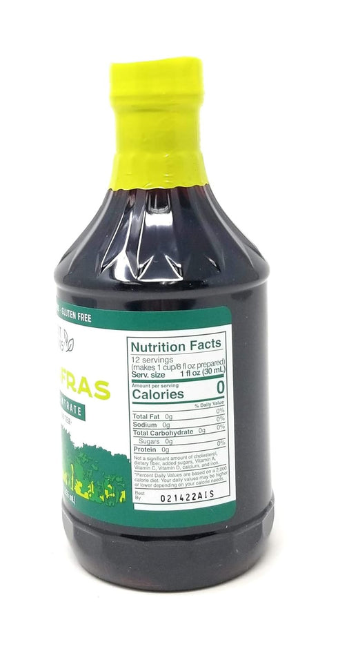 Ancient Infusions 12-Ounce (Pack 6) Sassafras Concentrate Instant Tea, Bottles