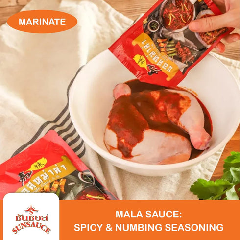 Sunsauce Mala Sauce (Sichuan Hot Sauce), 100 grams