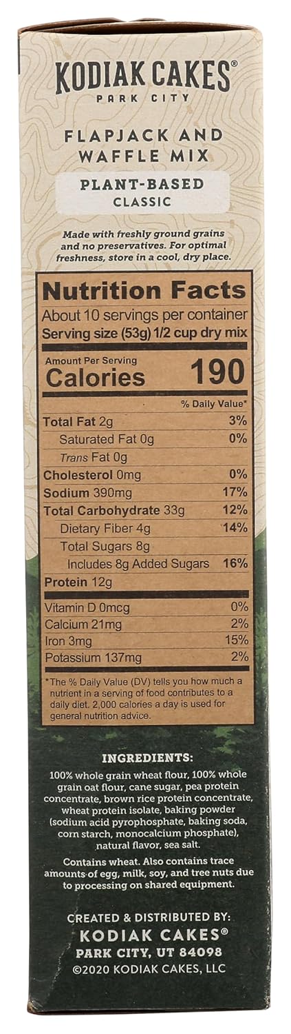 Classic Plant-Based Flapjack & Waffle Mix - Pantry Essential