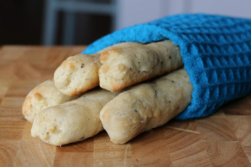 8-12 15.5 oz Mom's Place Gluten-Free Buttery Breadsticks Mix, Easy to Make, Nut Free, Dairy Free, Soy Free, Makes