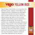 2lb (Pack 1) Vigo Authentic Saffron Yellow Rice, Low Fat