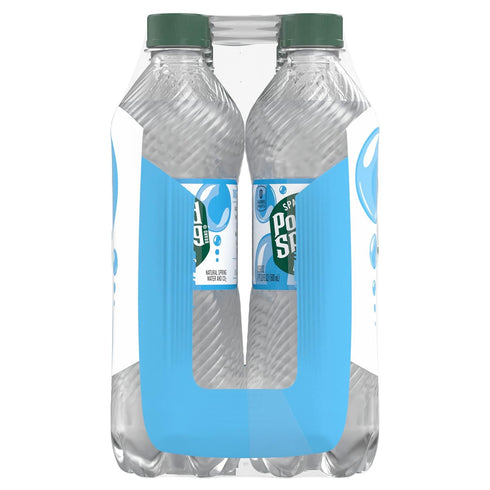 16.9 oz. (Pack 8) Poland Spring Sparkling Water, Simply Bubbles, Bottles