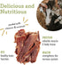 100% 3.5 oz 1 Pack Farm Hounds - Pork Jerky - Premium Natural Jerky for Dogs - Humanely Raised Pork - Break-to-Size
