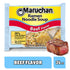 3 Oz, 24 Count Maruchan Ramen Less Sodium Beef, Instant Ramen Noodles, Ready to Eat Meals