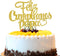 Feliz Cumpleanos Papa Cake Topper, Happy Father's Day Birthday Party Supplies Decoration