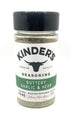 Kinder's Rubs & Seasonings - 1 bottle (Buttery Garlic & Herb 5oz)