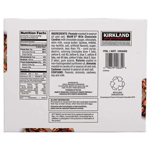 KIRKLAND Pack, 3.52 Lb SIGNATURE Trail Mix Snack