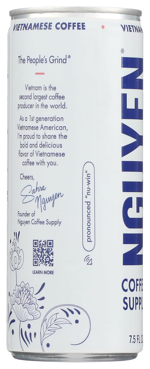 7.5 Nguyen Coffee Supply Classic Black Cold Brew Coffee, FZ