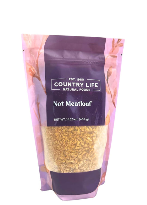 Not Meatloaf Vegan Meatloaf Mix - Country Life Natural Foods - Soy