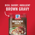Packet, 0.87 oz McCormick Brown Gravy Mix Seasoning