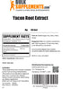1g 1kg (2.2 lbs) (Pack 1) BulkSupplements.com Yacon Root Extract Powder - Sugar Substitute, Natural Fiber Sweetener