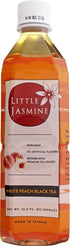 LITTLE JASMINE White Peach Black Tea, 16.9 Fl Oz (Pack of 12)