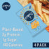 7 4 Pack, 3.5oz Simply Quinoa Chips Cheddar, Gluten-Free Vegan Snack, Low Calorie Plant-Based Protein Crunch, Nut-Free