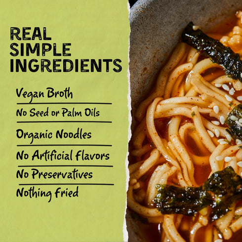 (Pack 6) 8g Mikes Mighty Vegetarian Vegetable Ramen Cup of Protein Instant Ramen Noodles Organic Steamed, Non-GMO, Palm