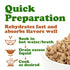 4 Food to Live Organic Yellow Pea Flakes, Ounces Textured Pea Protein. Plant Based Vegan Meat Substitute. No-GMO, Keto