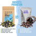 3.53 oz (100g) KHWAN'S TEA Organic Dried Butterfly Pea Flowers Blue Tea Clitoria Ternatea Flower Herbal Tea, Caffeine