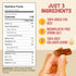 10g 4 oz Grazly Plain Beef Stick Ends Made With Only Grass-Fed Beef, Spring Salt & Collagen Casing Bite-Sized