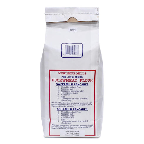 5 lb New Hope Mills Whole Buckwheat Flour, Pure Fresh Ground, Non-GMO, USA Grown, Rich Nutty Flavor, Bag