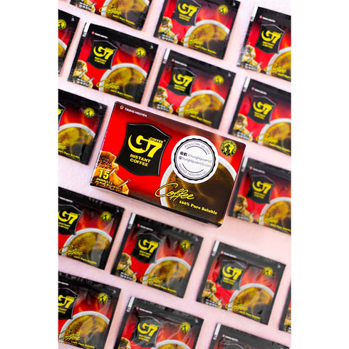 G7 Pure Black Coffee, 30 Grams by Trung Nguyen