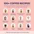 100% 80 20 Hazelnut Protein Iced Coffee - Premium Whey Protein & Instant Iced Coffees - Natural Cold Brew - Zero