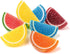 8 Gummi NY Spice Shop Assorted Fruit Slices Candy - Ounce Assorted Chewy Fruits Slices Jelly Candy - Tropical & Citrus