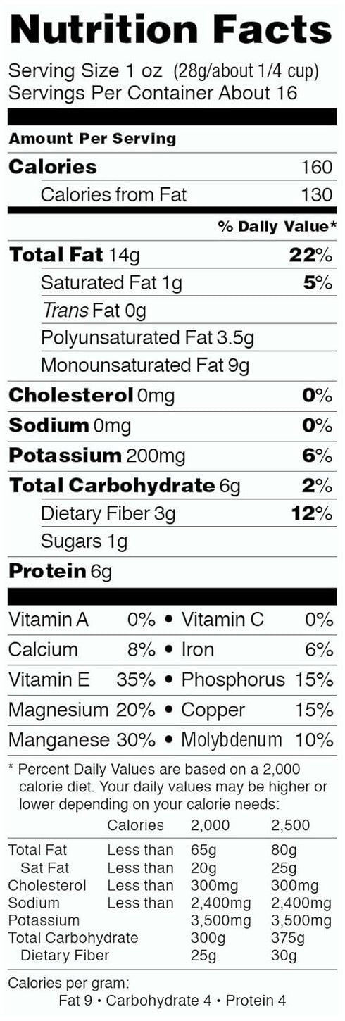 16 Oz Nature's Eats Whole Almonds, Natural