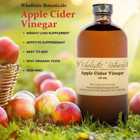 Wholistic Botanicals Organic Apple Cider Vinegar
