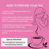 Nichalous 4.23oz/30 (1Bag (30 Fertile Mama Tea - Organic Fertility Tea for Women, Teabags Supports for Her & Hormone