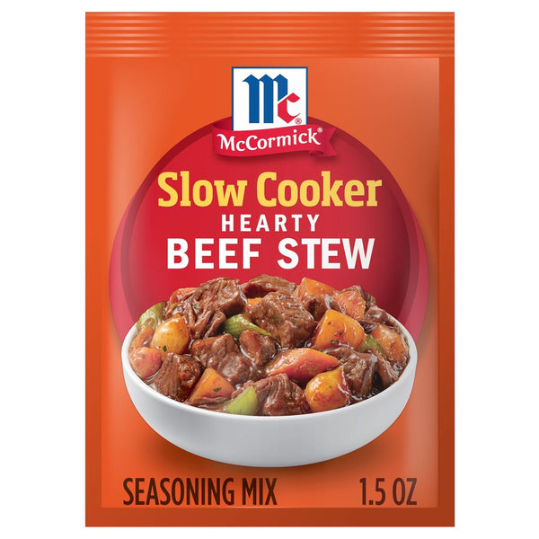 McCormick Slow Cooker Hearty Beef Stew Seasoning Mix, 1.5 oz