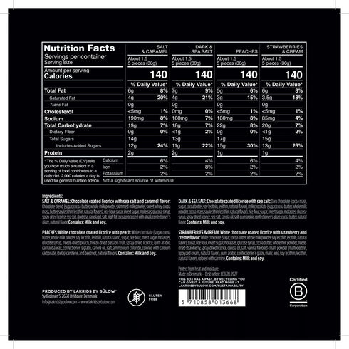 Gourmet Licorice Selection Box - Chocolate Covered Treats from Copenhagen