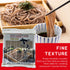 900g/31.8oz (10 Shirakiku Zaru Soba Noodles | Japanese Style Dried Buckwheat Flavor Instant Noodles | Contains Wheat