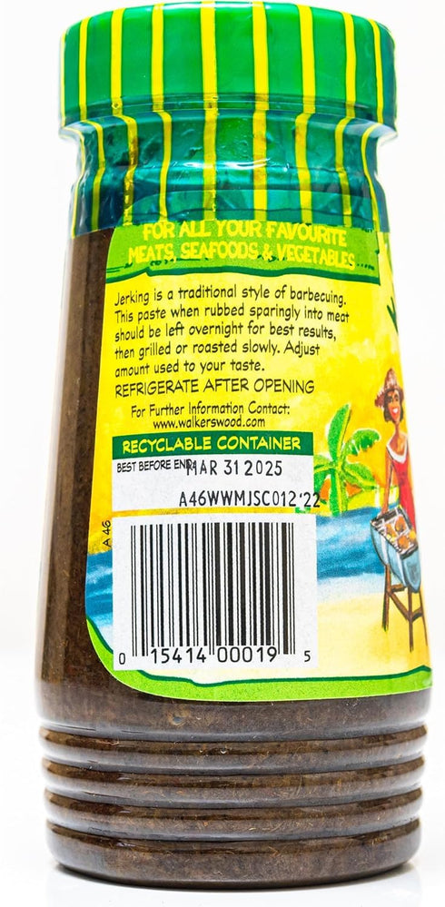 Walkerswood Jamaican Jerk Mild Seasoning, 10 oz - Pack of 4