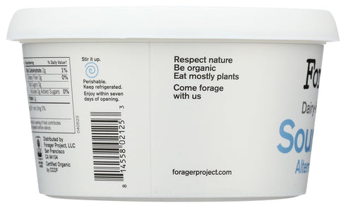 12 OZ FORAGER PROJECT Organic Dairy Free Sour Cream