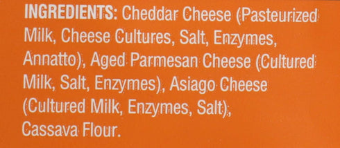 Parmcrisps 5 , Crisp Cheddar Oven Baked Family Size, Ounce