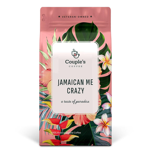 Couples Coffee Ground Coffee | Gives Back to Military Families | Jamaican