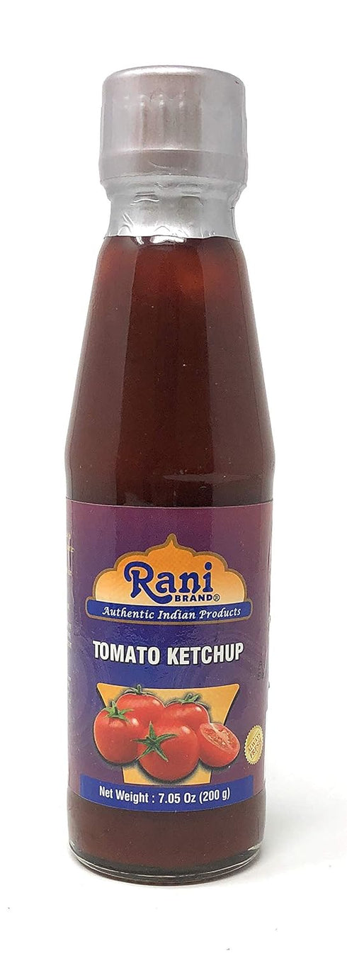 Rani Tomato Ketchup Sauce 7oz (200g) Glass Jar, Vegan ~ Gluten Free