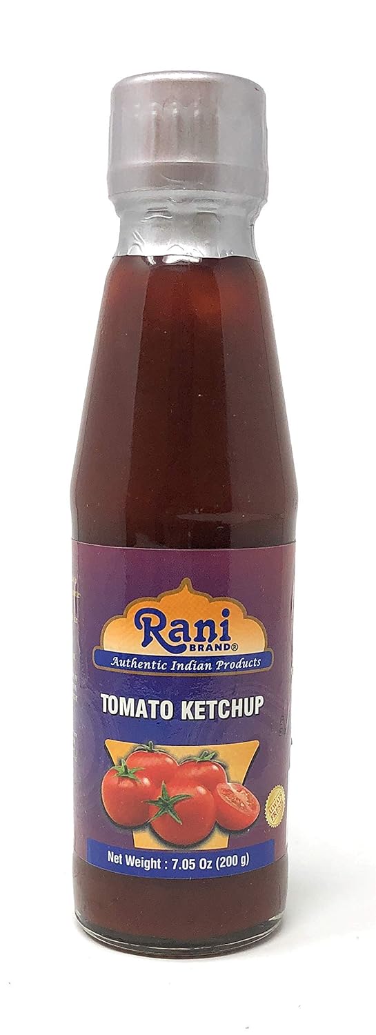 Rani Tomato Ketchup Sauce 7oz (200g) Glass Jar, Vegan ~ Gluten Free