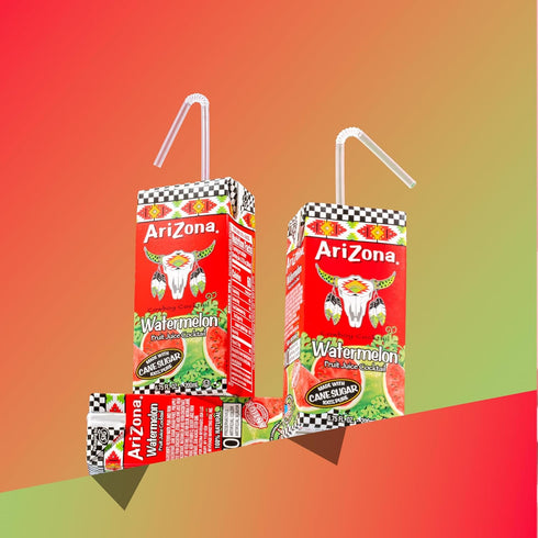 6.75 oz (Pack 32) Arizona Watermelon Drink, fl Tetra Box