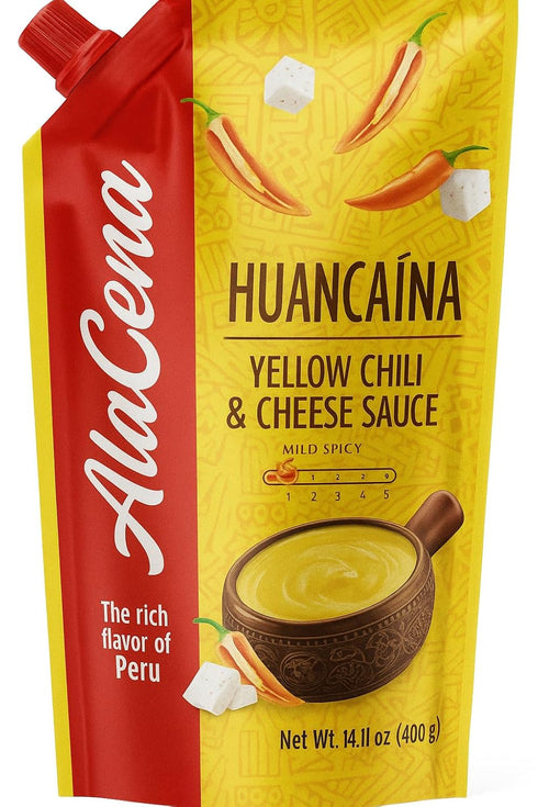 Generic 400 g/14.11 oz 3 PACK Alacenaa Salsa Huancaina Crema Receta Casera Huancaina Sauce