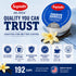 192 Count Pack French Vanilla Coffee Creamer Cups Single Serve Non-Dairy Creamer No Refrigeration Needed Rich Vanilla
