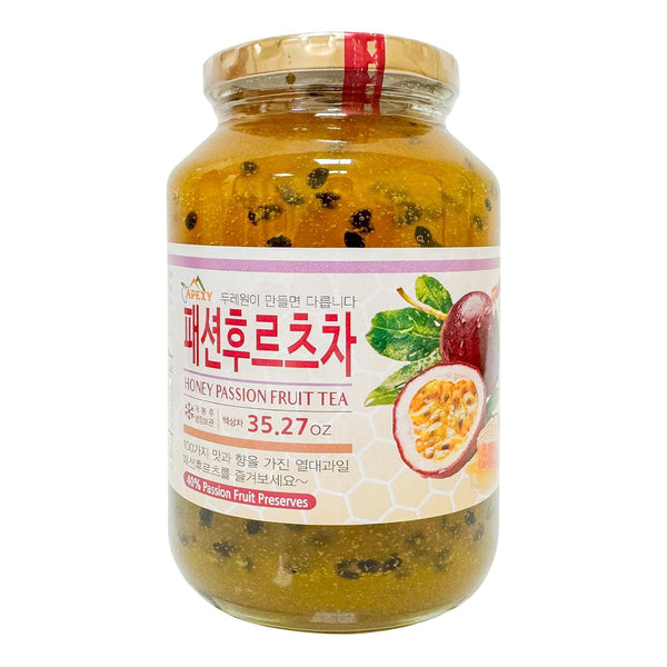 APEXY Authentic Korean Honey Passion Fruit Tea, Passionfruit Puree , Just Add Hot