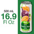 100% 16.9 oz (500 mL) Pack 6 VINUT Passion Fruit Juice, No Added Sugar, Not From Concentrate, fl Can
